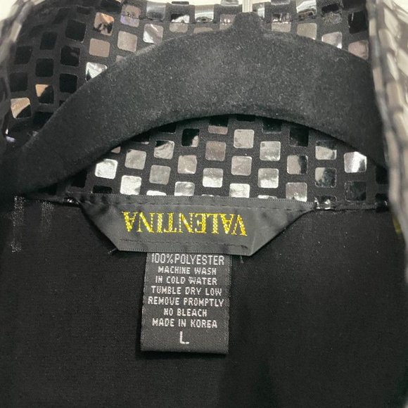 Valentina sparkle lightweight jacket. L. New w/o tags Reduced Perfect for Holidy - Picture 3 of 4